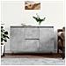 Credenza Grigio Cemento 104x35x70 Cm In Legno Multistrato - Foto miniatura 1