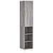 Credenza Grigio Sonoma 34,5x34x180 Cm In Legno Multistrato - Foto miniatura 2