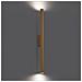 Lampada Da Parete Pastelo 2 Oro Sl. 1179 - Moderno Lampade Da Parete D'oro 50x2.5x5 Cm - Foto miniatura 3