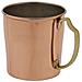 Boccale Di Birra, Bicchiere Birra - 0,55 L, Lattina Di Rame, Realizzata A Mano - Foto miniatura 1