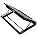 Laptop cooling pad 6 backlit fans 2000 RPM COS-01 base di raffreddamento per laptop 43,9 cm (17.3") Nero, Rosso - Foto miniatura 5