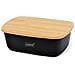 Portapane Mr-1776-black Nero Legno Plastica 1 Pezzi 34,5 X 13 X 23,5 Cm - Foto miniatura 1