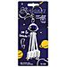 Cavo 3 In 1 Andy Usb-c /micro-usb /lightning Verso Usb Disco Volante, Bianco / Blu - Foto miniatura 2