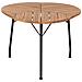 Tavolo Da Pranzo Da Giardino Varenna 106 Cm 103 Cm Legno D \'acacia Marrone - Foto miniatura 3