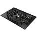Piano Cottura CVG74WTB a Gas 5 Fuochi Gas Colore Nero - Foto miniatura 3