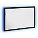 Specchio da Bagno con Luci LED Rovere Nero 60x8,5x37 cm - Foto miniatura 3