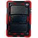 Custodia Protettiva Con Supporto Per Samsung Galaxy Tab A7 T500 - Rossa E Resistente - Foto miniatura 3
