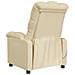 Poltrona Massaggiante Crema in Tessuto - Foto miniatura 5