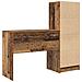 Scrivania con Stoccaggio Legno Vecchio Legno Ingegnerizzato - Foto miniatura 8