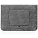 Custodia Universale Per Laptop 13.3/14 Pollici Con Supporto - Pelle Pu Grigia - Foto miniatura 2