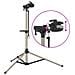 Supporto per Riparazione Bici Regolabile 120-165 cm Alluminio - Foto miniatura 9
