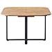 Tavolo Da Pranzo Estensibile Cooper Marrone 120/160 Cm 120 Cm - Foto miniatura 5