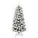 Albero di Natale Artificiale con Rami Pieghevoli 150 cm - Foto miniatura 4