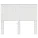 Testiera con testiera Bianco Lucido 135 cm Legno multistrato - Foto miniatura 4
