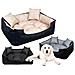 XL ECCO Letto per cani impermeabile beige - Cuscino per cani, Letto per animali domestici - Foto miniatura 1