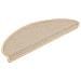 Tappeti Autoadesivi Scale Aspetto Sisal 30pz 65x21x4 cm Berbero - Foto miniatura 2