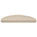 Tappeti Autoadesivi Scale Aspetto Sisal 30pz 65x21x4 cm Berbero - Foto miniatura 3