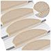 Tappeti Autoadesivi Scale Aspetto Sisal 30pz 65x21x4 cm Berbero - Foto miniatura 6