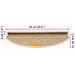 Tappeti Autoadesivi Scale Aspetto Sisal 30pz 65x21x4 cm Berbero - Foto miniatura 8