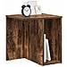 Tavolino Rovere fumé 37 x 32 x 40 cm Legno multistrato - Foto miniatura 3