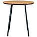 Tavolino Cleveland-marrone-legno-70x70x74 Cm - Foto miniatura 2