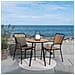 Tavolino Cleveland-marrone-legno-70x70x74 Cm - Foto miniatura 6