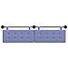 Testata appesa Blu jeans 210 x 55 x 5 cm Tessuto - Foto miniatura 5