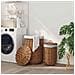 Cesto per Lavanderia 2 pcs Marrone Rattan Kubu - Foto miniatura 2
