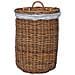 Cesto per Lavanderia 2 pcs Marrone Rattan Kubu - Foto miniatura 5
