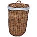 Cesto per Lavanderia 2 pcs Marrone Rattan Kubu - Foto miniatura 6