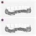 Set Divano da Giardino 7 pcs Grigio e Grigio Scuro polyrattan - Foto miniatura 6