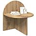 Comodino Rovere Artigianale 40 x 35,5 x 45,5 cm - Foto miniatura 3