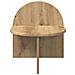 Comodino Rovere Artigianale 40 x 35,5 x 45,5 cm - Foto miniatura 4