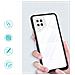 Custodia Trasparente 3in1 Per Samsung Galaxy A42 5g Frame Gel Nera - Foto miniatura 2