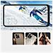Custodia Trasparente 3in1 Per Samsung Galaxy A42 5g Frame Gel Nera - Foto miniatura 3