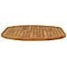 Piano del tavolo Ovale Legno di teak solido Naturale - Foto miniatura 4