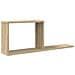 Scaffali flottanti Rovere Sonoma 80 x 15 x 30 cm - Foto miniatura 1