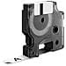 Nastro in Vinile per Etichettatrice Modello D1 Formato 9 mm x 5.5 m Nero su Bianco - Foto miniatura 2