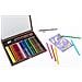 aquacolor - Matita colorata acquarellabile - Cassetta in Legno - Cofanetto Regalo con 36 Colori, 3 Matite HB, 1 Gomma, 1 Temperino, 1 Pennello - Foto miniatura 5