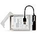 Hamlet Adattatore USB 3.0 to SATA III per collegare hard disk p SSD a pc - Foto miniatura 4