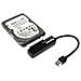 Hamlet Adattatore USB 3.0 to SATA III per collegare hard disk p SSD a pc - Foto miniatura 8