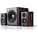 S350DB Sistema di Altoparlanti 2.1 Canali Potenza 150 Watt Cablato / Bluetooth Colore Legno / Nero - Foto miniatura 1