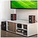 S350DB Sistema di Altoparlanti 2.1 Canali Potenza 150 Watt Cablato / Bluetooth Colore Legno / Nero - Foto miniatura 5