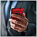 Cover Huawei Mate 20 Bi-materia Rigida Morbida Anello Magnetico Stand Rosso - Foto miniatura 2