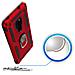 Cover Huawei Mate 20 Bi-materia Rigida Morbida Anello Magnetico Stand Rosso - Foto miniatura 5