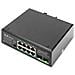 Switch Gigabit PoE+ di livello industriale a 8 porte con 2 porte uplink SFP - Foto miniatura 1