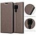 Custodia Compatibile Con Huawei Mate 30 Lite In Bruno Caffè - Coperchio Protettiva Con Chiusura Magnetica, Funzione Stand E Tasca Per Le Carte - Foto miniatura 4