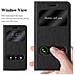 Custodia Compatibile Con Nokia 6 2017 In Nero Cometa - Coperchio Protettivo Con Chiusura Magnetica, Funzione Stand E 2 Finestre Di Visualizzazione - Foto miniatura 2