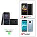 Custodia Compatibile Con Nokia 6 2017 In Nero Cometa - Coperchio Protettivo Con Chiusura Magnetica, Funzione Stand E 2 Finestre Di Visualizzazione - Foto miniatura 10