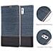 Custodia Compatibile Con Samsung Galaxy Note 3 In Blu Scuro Nero - Coperchio Protettiva Con Chiusura Magnetica, Funzione Stand E Tasca Per Le Carte - Foto miniatura 5
